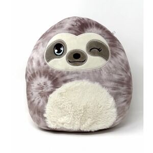 Squishmallows Akira Sloth Plush 8" Scented Tie Dye Winking Mystery Squad 1039